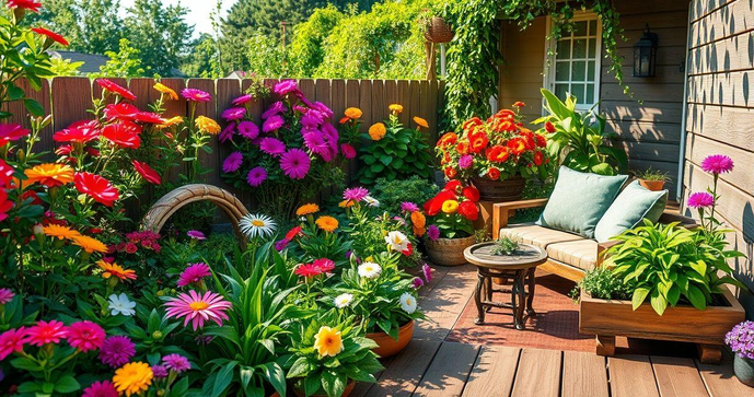 Dicas para Jardim Pequeno com Deck Dicas para Jardim Pequeno com Deck