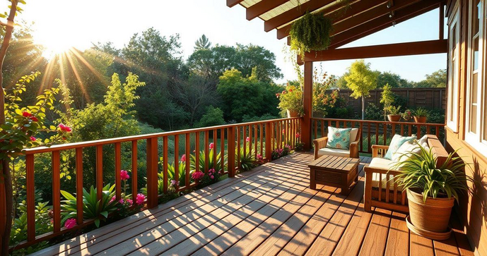 Decks para jardins que transformam seu espaço externo em um refúgio de beleza e conforto Decks para jardins que transformam seu espaço externo em um refúgio de beleza e conforto