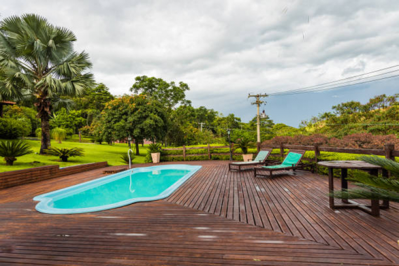 Deck de Madeira Manutenção Preço Jardim dos Jacarandás - Reforma de Deck Piscina