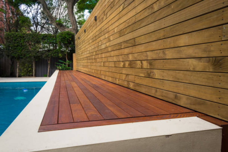 Serviço de Manutenção Deck de Piscina Barueri - Manutenção de Deck de Madeira